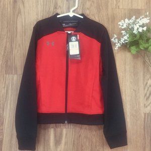 NWT Under Armour Challenger II Red Track Jacket